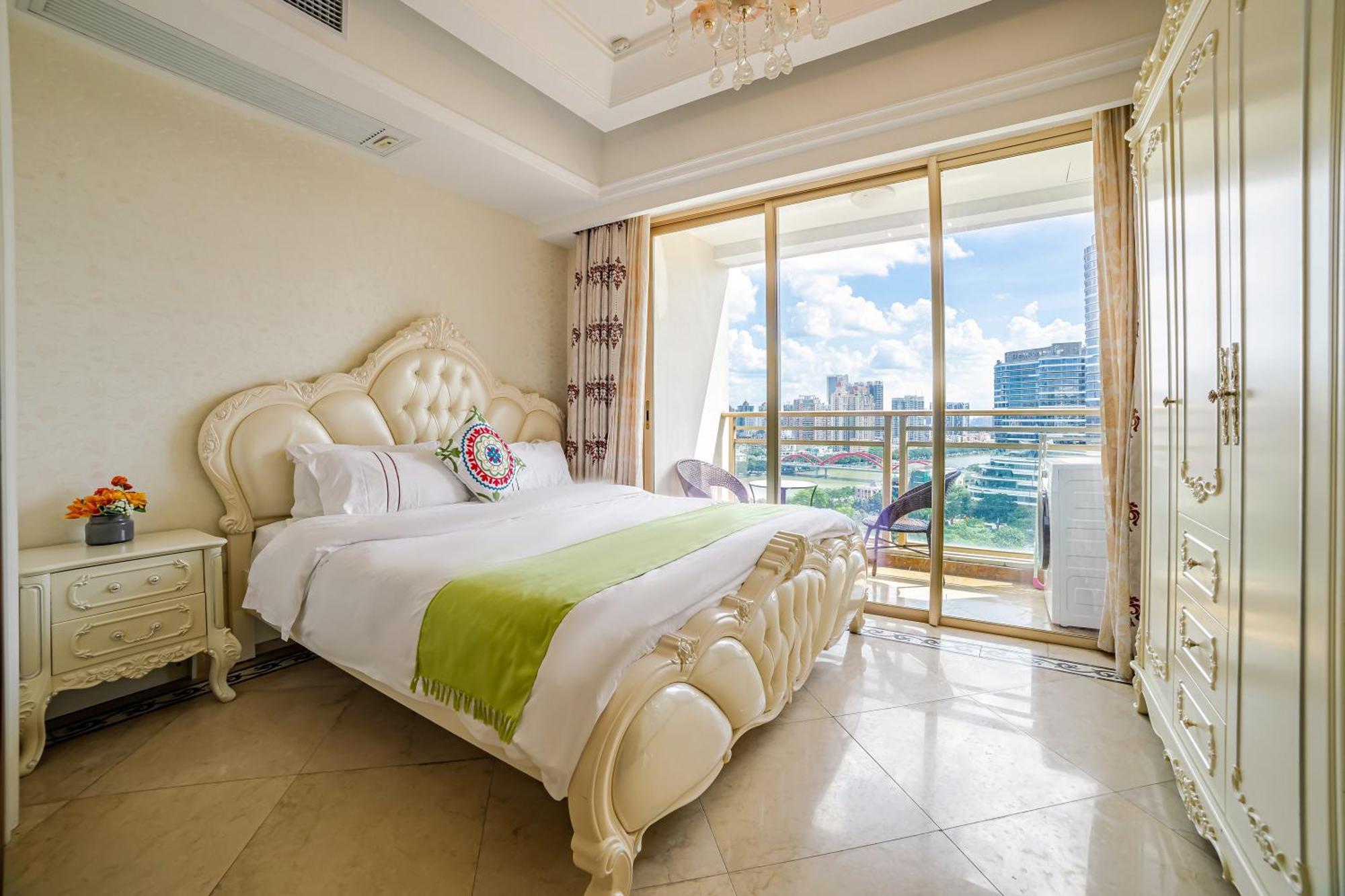 Waifiden Guangzhou Haizhu Square Wanyi Apartment Exterior foto