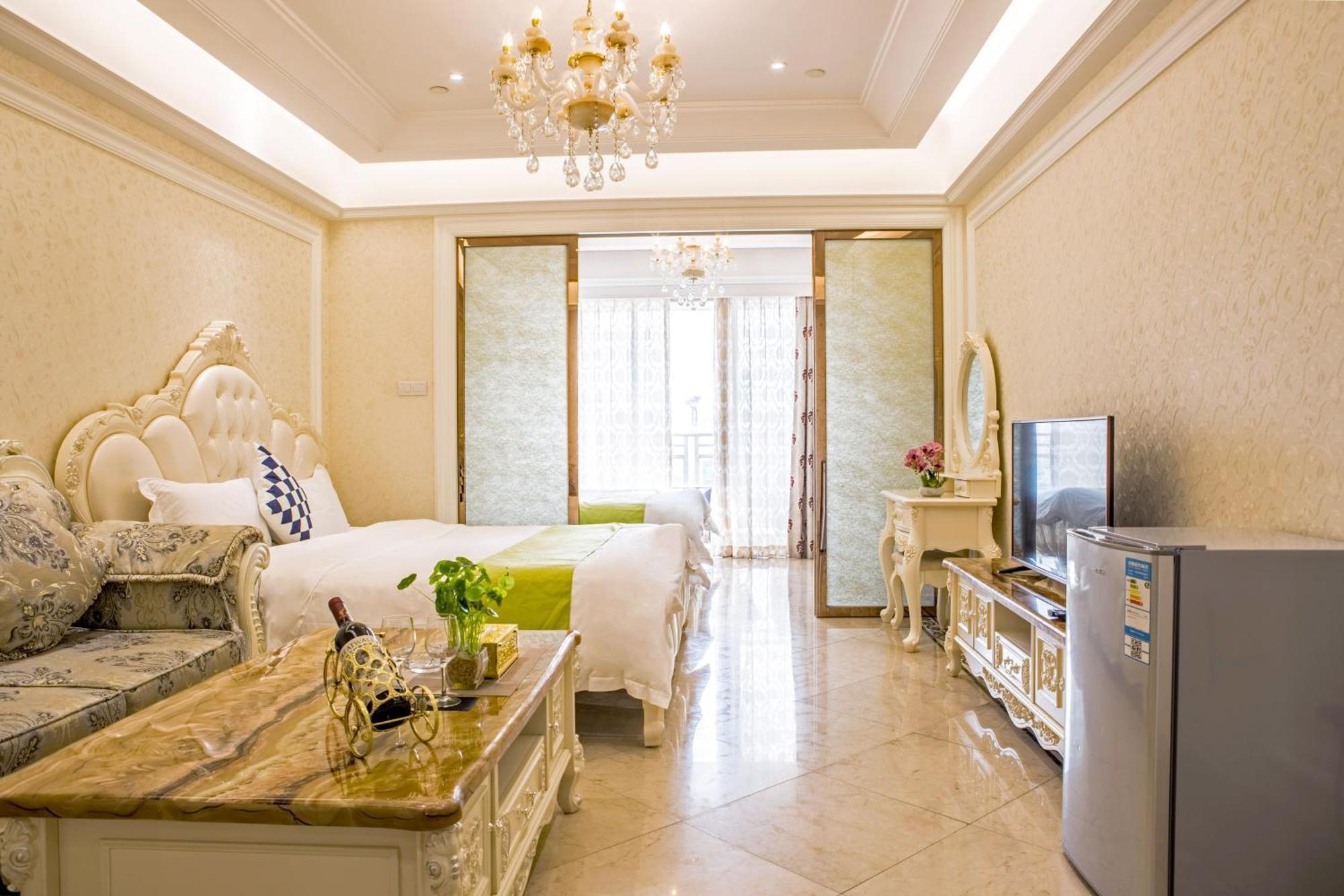 Waifiden Guangzhou Haizhu Square Wanyi Apartment Exterior foto