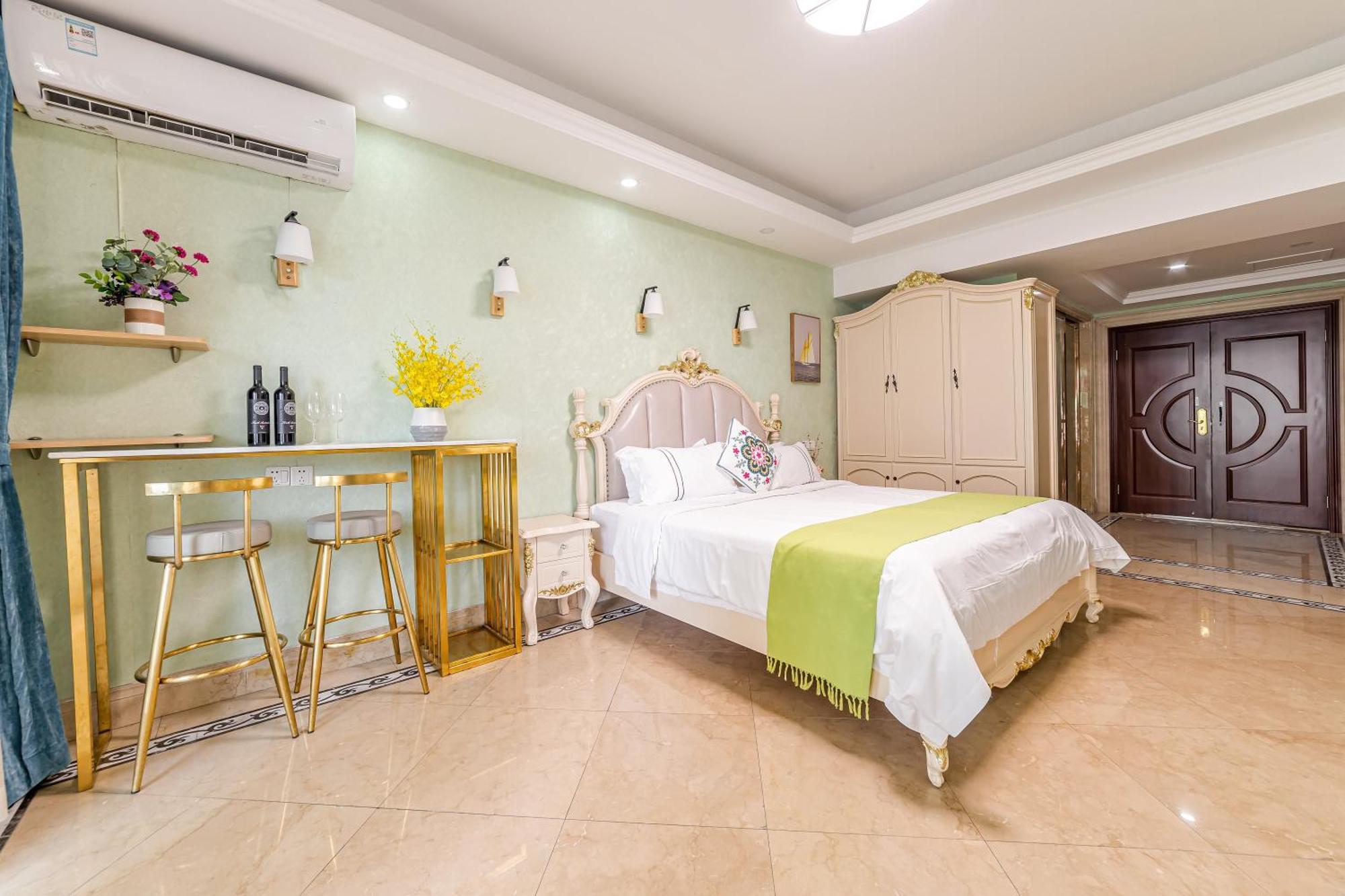 Waifiden Guangzhou Haizhu Square Wanyi Apartment Exterior foto