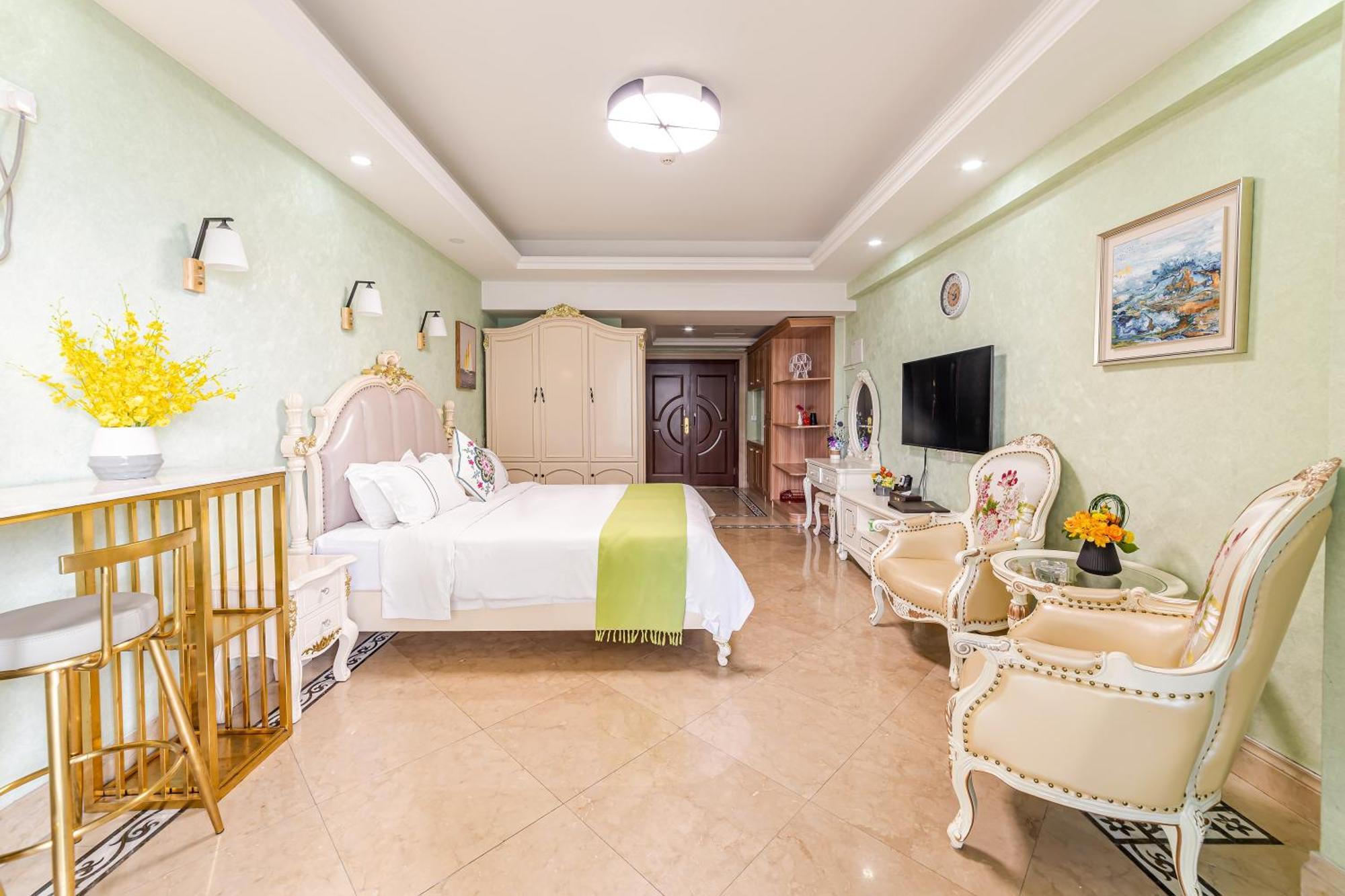Waifiden Guangzhou Haizhu Square Wanyi Apartment Exterior foto