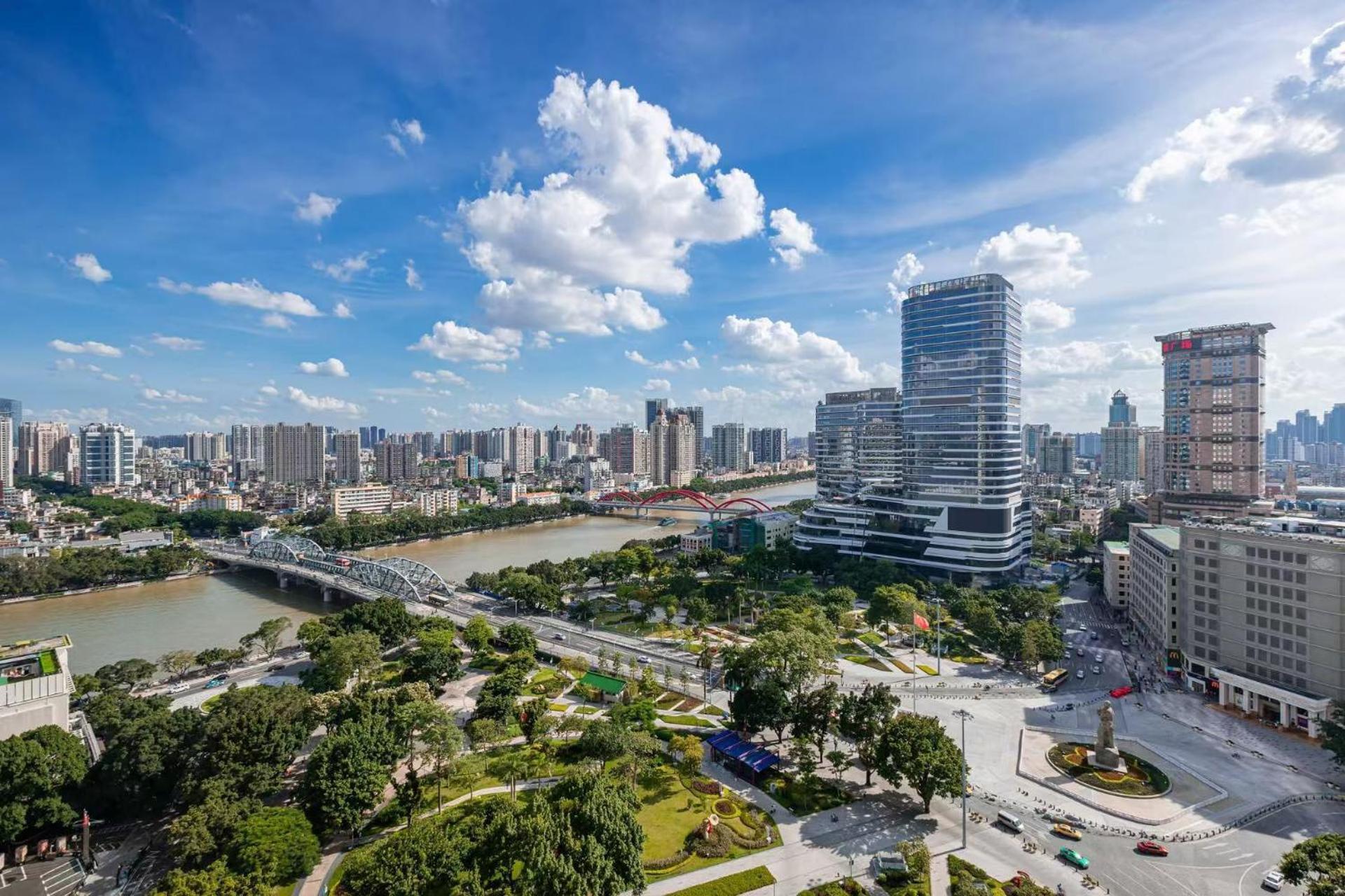 Waifiden Guangzhou Haizhu Square Wanyi Apartment Exterior foto