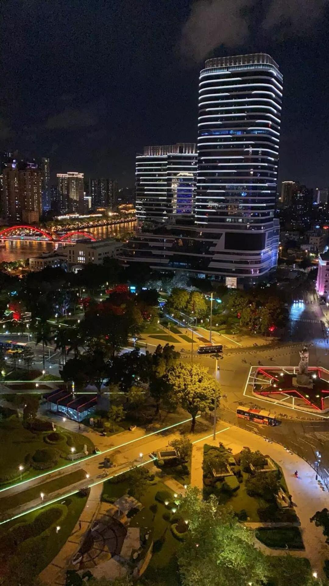 Waifiden Guangzhou Haizhu Square Wanyi Apartment Exterior foto